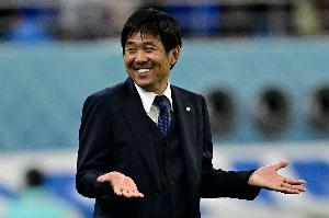 日媒：森保一执教日本队胜率高达69%，位居蓝武士队史第一