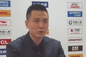 卢伟：队员一直没有放弃 我们最后一节的体能下降得太多了