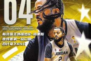 难救主！杰伦·哈里斯13中7拿到23分7助 三分7中4