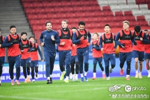 【图集】2026怡宝中超联赛第1轮，河南俱乐部彩陶坊赛前踩场💪