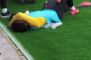 不要啊😭！马德兴：进攻核心球员艾比布拉在训练中受伤🤕️