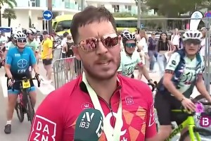 “汉堡王”开始自律😂！阿扎尔参加自行车赛，但赛后喝啤酒