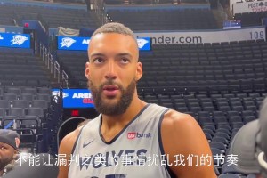 🙊这是能说的吗？戈贝尔：雷霆一直在犯规，但我们知道裁判不会全吹