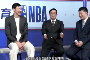有没有想到哈滕日后能年薪3千万？周琦：没太敢想 还是为他高兴