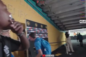 甲亢哥在球门后现场观看了迈阿密门将扑点瞬间，这座位多少钱🫠