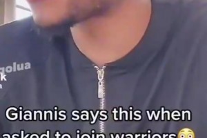 这会是Shams说的大交易？网友此前喊话字母哥去勇士，字母哥听完笑了！