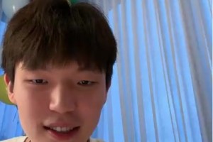 还挺会玩~杨瀚森开直播以一首喜欢的歌放完就收尾 结束😂下播