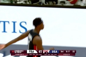 明年状元大热！迪班萨砍下16分率美国U19大胜法国