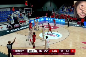 博主晒中国U19男篮狂丢篮板集锦：抢篮板不挡人是什么臭毛病
