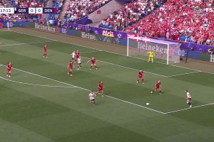 【集锦】女足欧洲杯-努斯肯点射舒勒破门 德国2-1逆转丹麦