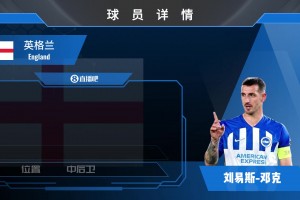 邓克球员集锦：身材高大身体强壮的传统英式中卫