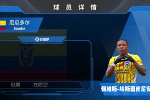 埃斯图皮尼安球员集锦：左路一条龙 速度与爆发皆属上乘