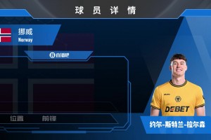 拉尔森球员集锦：门前嗅觉异常灵敏，挪威高中锋