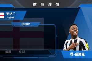 威洛克球员集锦：擅长多个位置 且进攻欲望强烈的中场