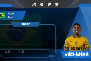 特林达德球员集锦：控球传球出色 防守强硬 巴西又一全能中场！