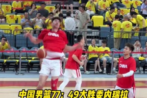 中国男篮球员vs委内瑞拉赛前上演扣篮秀 你最喜欢哪位😍😍