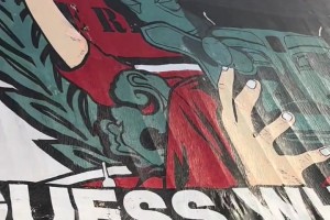 蓉城主场三块巨幅TIFO！现场球迷：起来的时候，我鸡皮疙瘩起来了