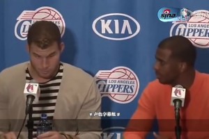 原来你是这样的保罗！名场面：保罗采访口误爆粗，格里芬爆笑！