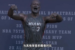 为诺维茨基竖立史上最豪华的雕像！库班的人情味就像一股清流！