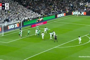 皇马3-0领先贝蒂斯！阿森西奥头球破门，罗德里戈助攻双响