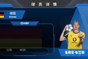 布兰特球员集锦：进攻不俗的德国本土中前场多面手！